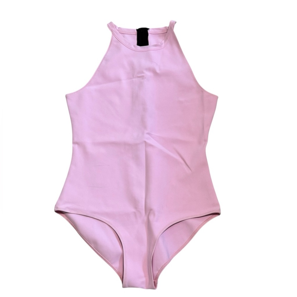 ROCHELLE SARA***Pink Scuba One-Piece Swimsuit***Med. $385 NWT